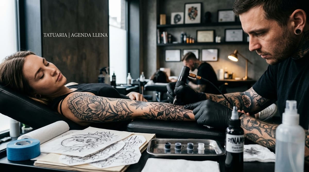 Cómo vender más tatuajes y llenar la agenda del estudio sin depender de Instagram