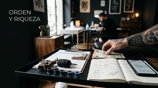 Cómo evitar pérdidas de dinero y conflictos entre artistas con un sistema claro de comisiones, depósitos y agenda en tu estudio de tatuaje