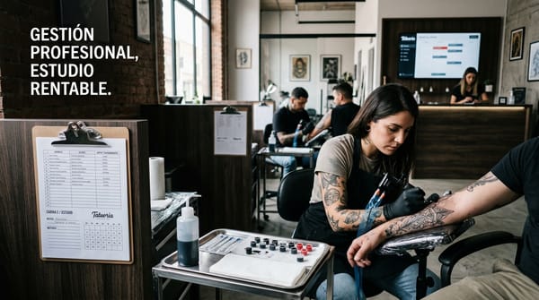 Cómo profesionalizar comisiones, cabinas y roles en un estudio de tatuaje sin romper el equipo