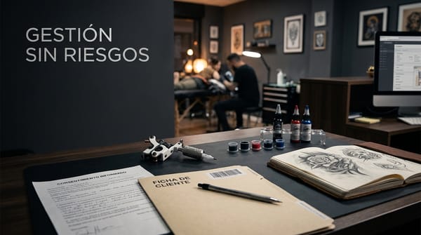 Cómo evitar problemas con inspecciones y reclamaciones en un estudio de tatuaje
