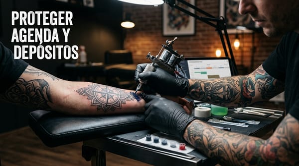 Cómo profesionalizar la gestión de depósitos y reprogramaciones en tu estudio de tatuaje