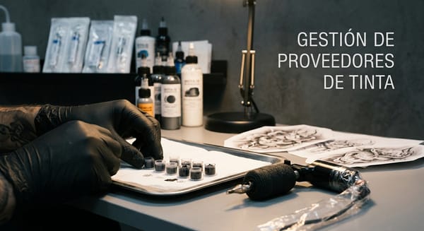 Cómo elegir y revisar proveedores de tintas y material higiénico en un estudio de tatuaje sin poner en riesgo la operativa